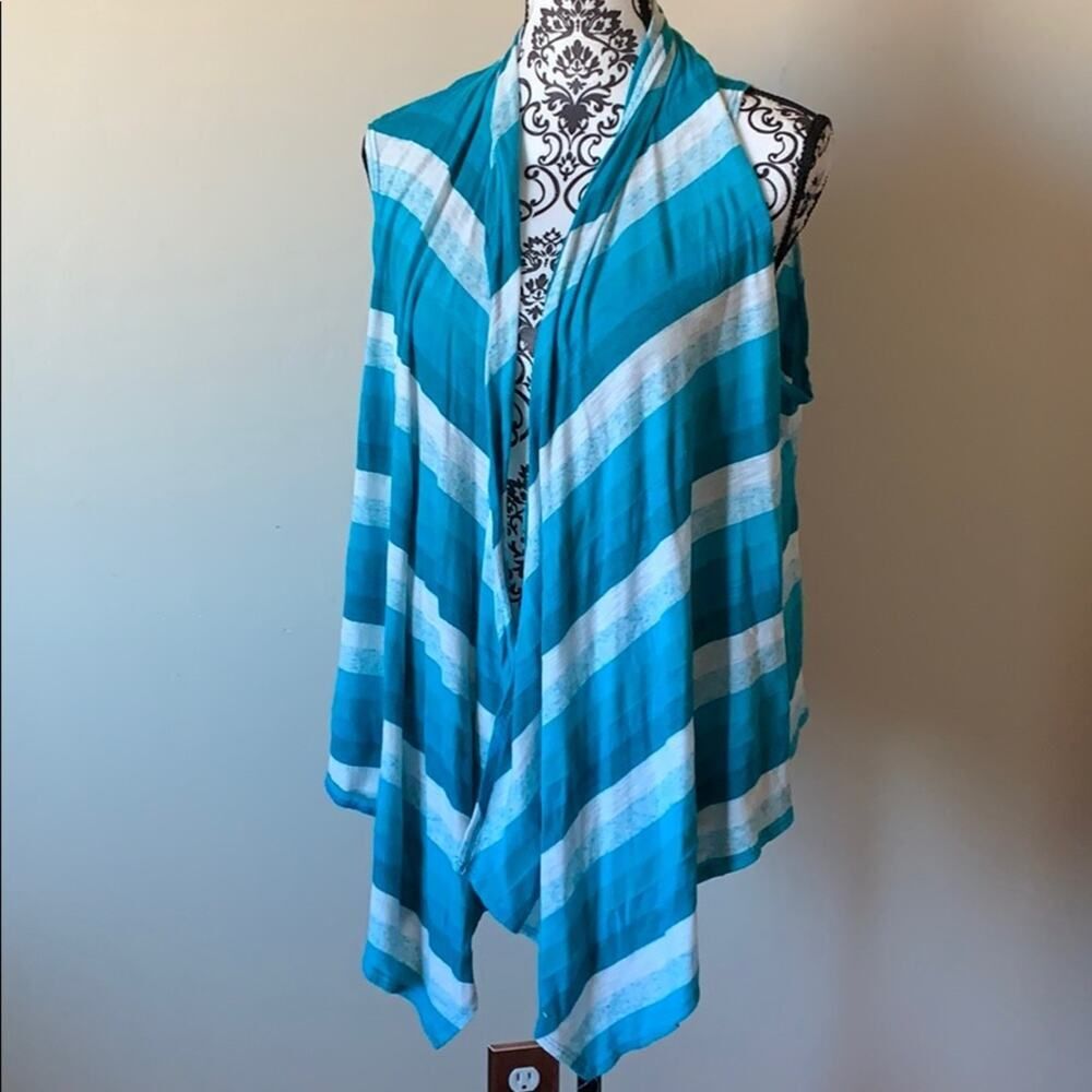 Charming Charlie teal coverup
